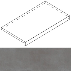 Atlas Concorde Rus Rinascente Scalino SX Smoke 33x60 / Атлас Конкорд Рус Ринашенте Скалино Сх
 Стоке 33x60 